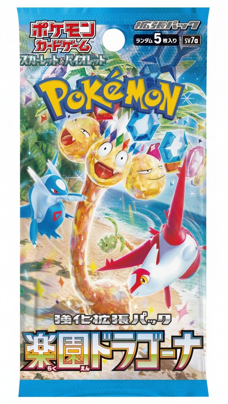 Pokémon TCG „Paradise Dragona“ (SV7a) – Booster Display – Japanisch