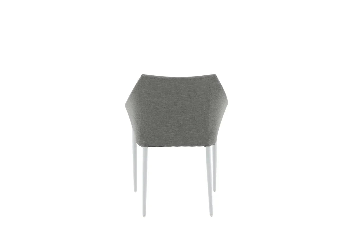 2er Set - Gartenstuhl Sophia aus Aluminium/Polyester