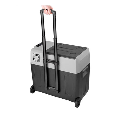 Juskys Kompressor Kühlbox Yukon 50 Liter für Auto, Lkw, Camping - 12/24/230 V Kompressorkühlbox