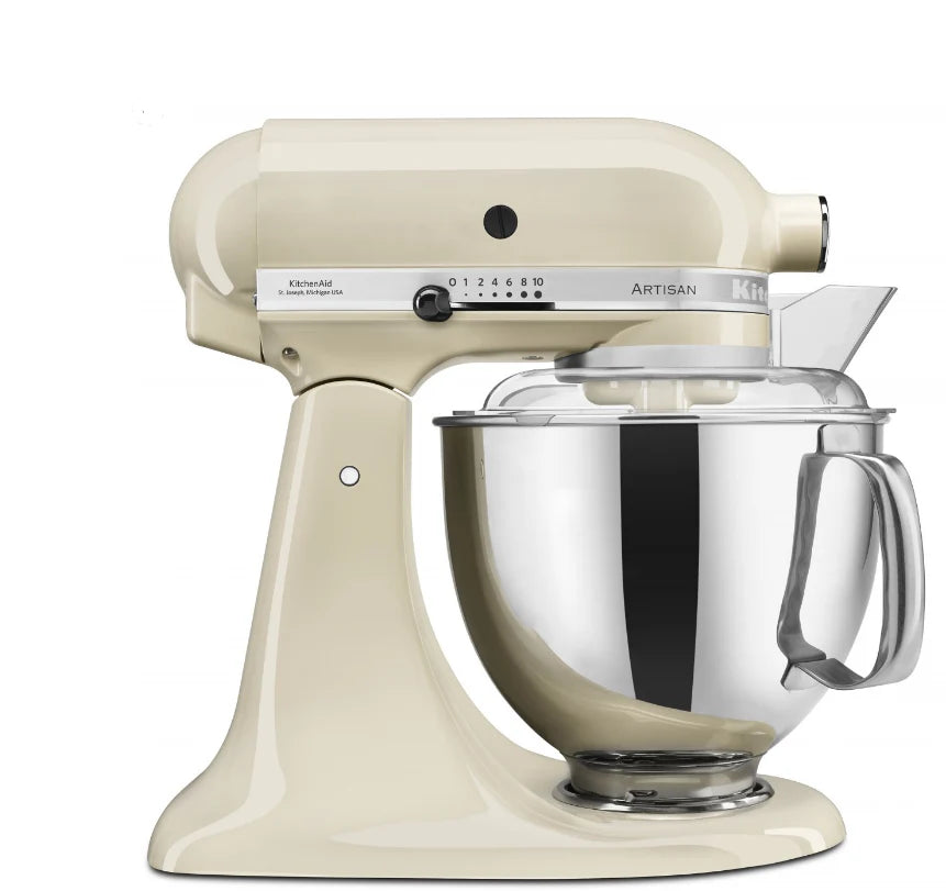 KitchenAid 4,8 L 5KSM175 Artisan Küchenmaschine Meatlover mit Ganzmetall-Fleischwolf und Spritzgebäckvorsatz