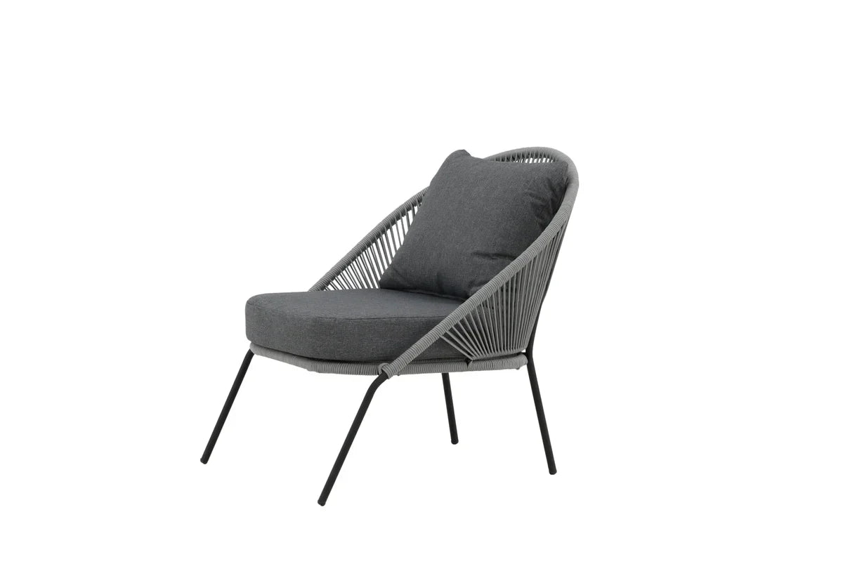 2er Set - Gartenstuhl Vintera aus Metall/Polyester
