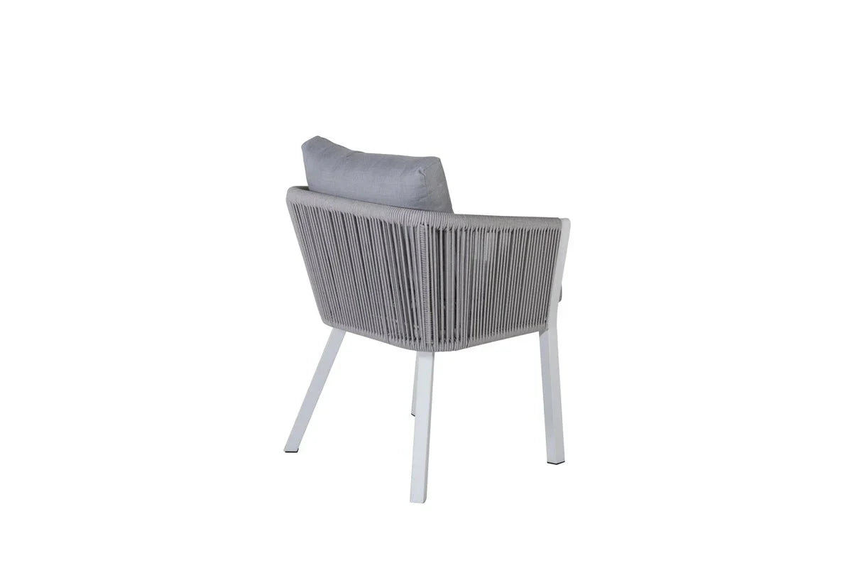 2er Set - Gartenstuhl Myria aus Metall/Polyester