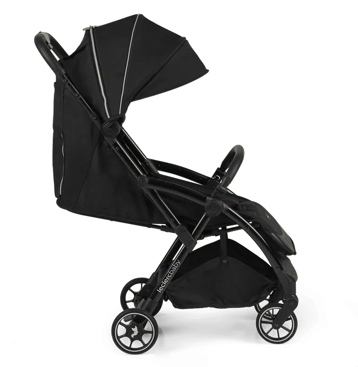 B-Ware Leclercbaby Kinderwagen Buggy Influencer Air Piano Schwarz 6 Monate bis 5 Jahre
