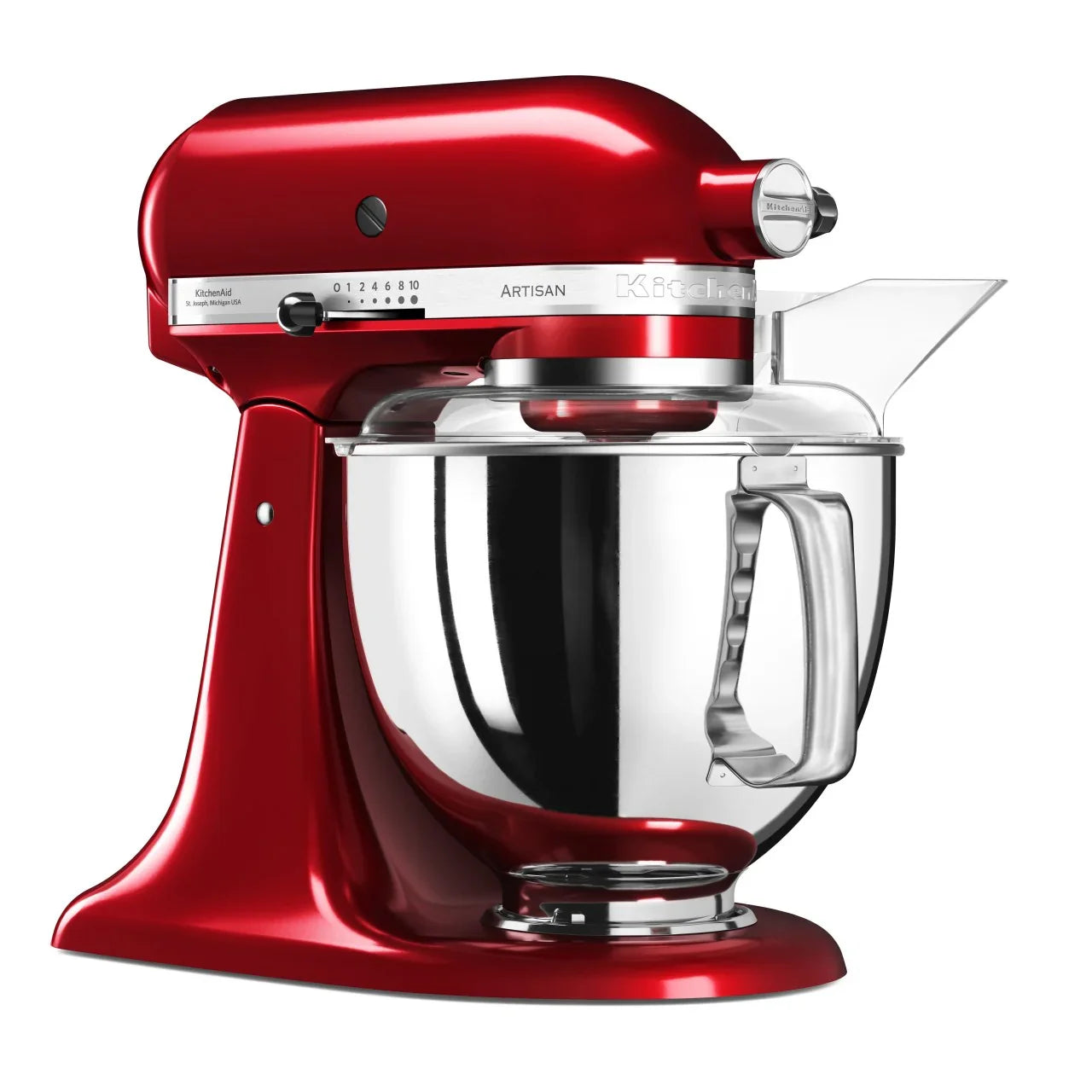 KitchenAid 4,8 L 5KSM175 Artisan Food Processor Beginner Set with Vegetable Slicer