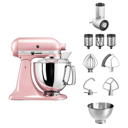 KitchenAid 4,8 L 5KSM175 Artisan Food Processor Beginner Set with Vegetable Slicer
