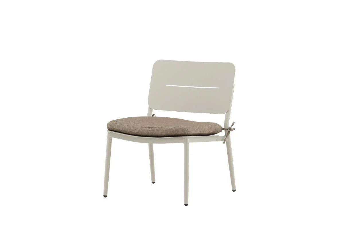 2er Set - Mara Gartenstuhl aus Metall/Polyester
