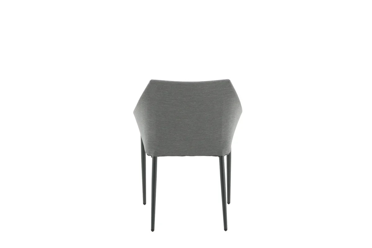 2er Set - Gartenstuhl Sophia aus Aluminium/Polyester