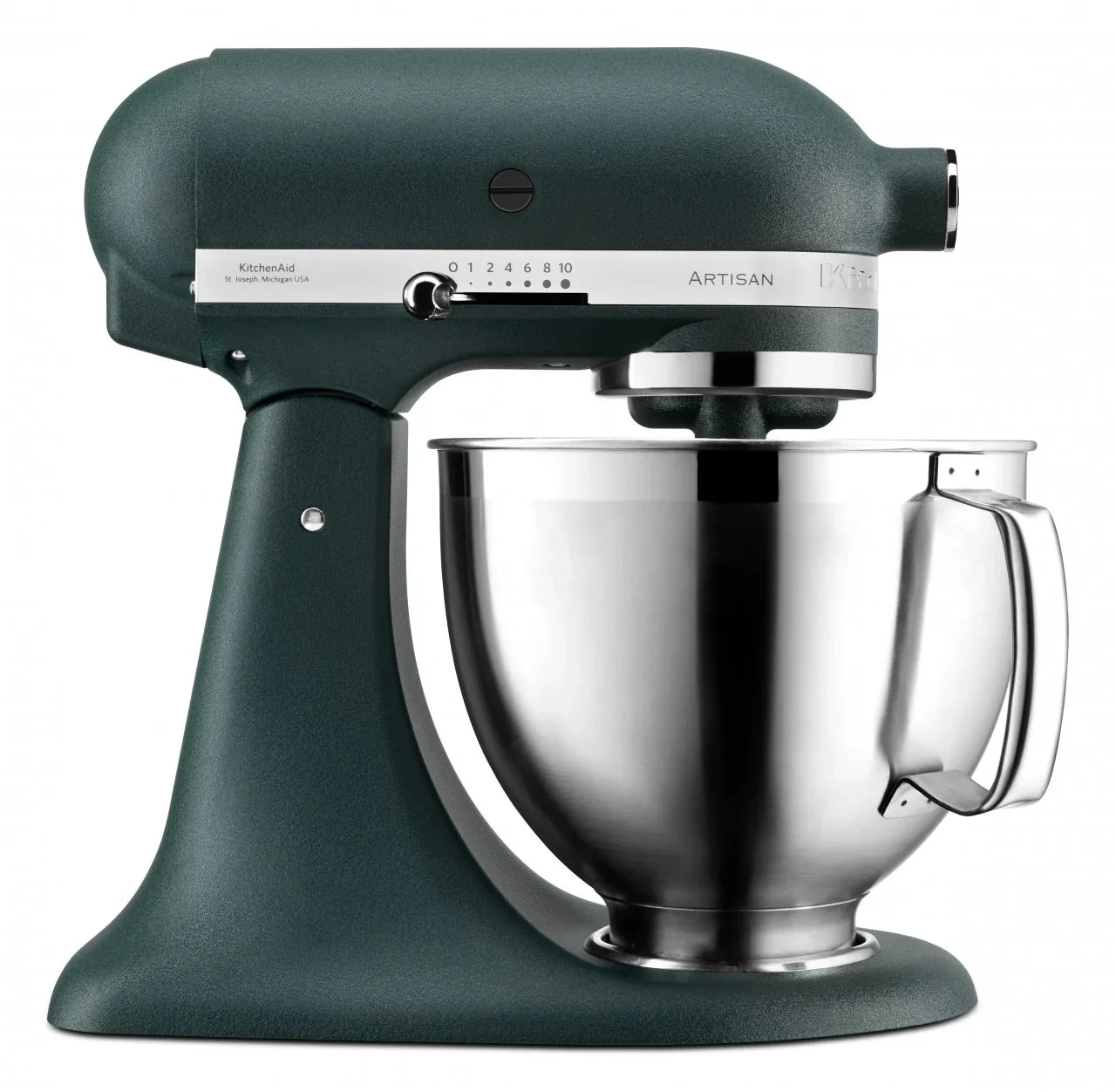 KitchenAid 4,8 L 5KSM185 Artisan Küchenmaschine Flexiset Artisan + Flexi-Rührer