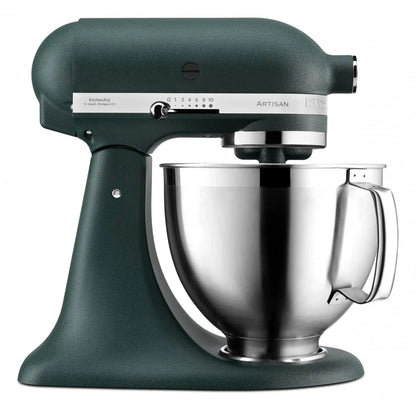 KitchenAid 4,8 L 5KSM185 Artisan Küchenmaschine Flexiset Artisan + Flexi-Rührer