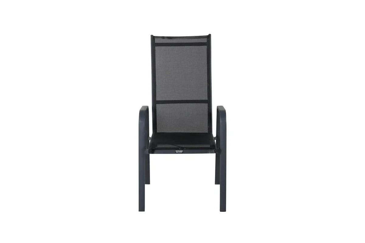 2er Set - Gartenstuhl Bossa aus Textilene/Aluminium
