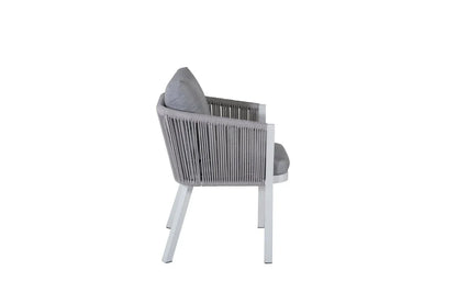 2er Set - Gartenstuhl Myria aus Metall/Polyester