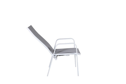 2er Set - Gartenstuhl Bossa aus Textilene/Aluminium