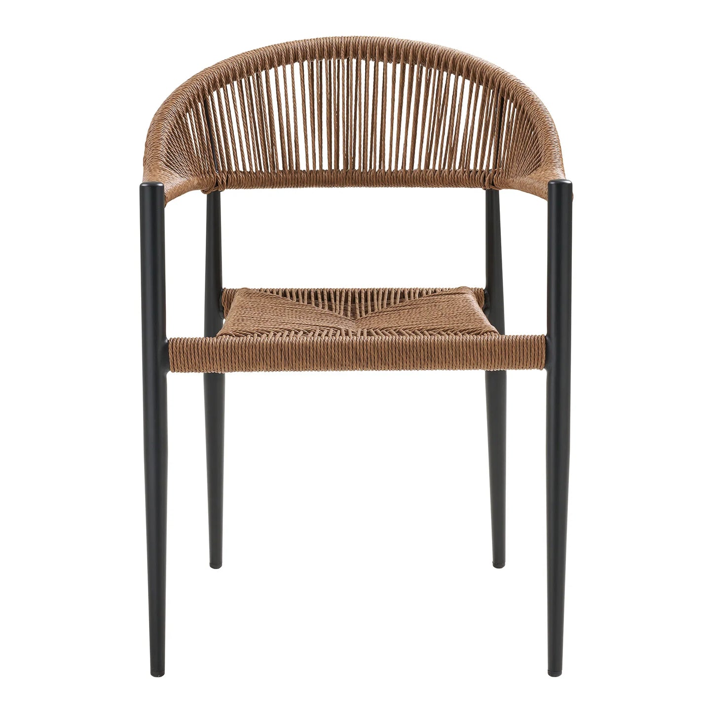 2er Set - Gartenstuhl Canaria aus Aluminium/Rattan