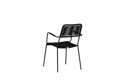 2er Set - Gartenstuhl Marla aus Metall/Polyester