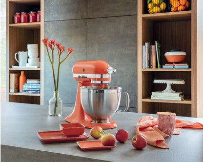 KitchenAid 4,8 L 5KSM185 Artisan Küchenmaschine Flexiset Artisan + Flexi-Rührer