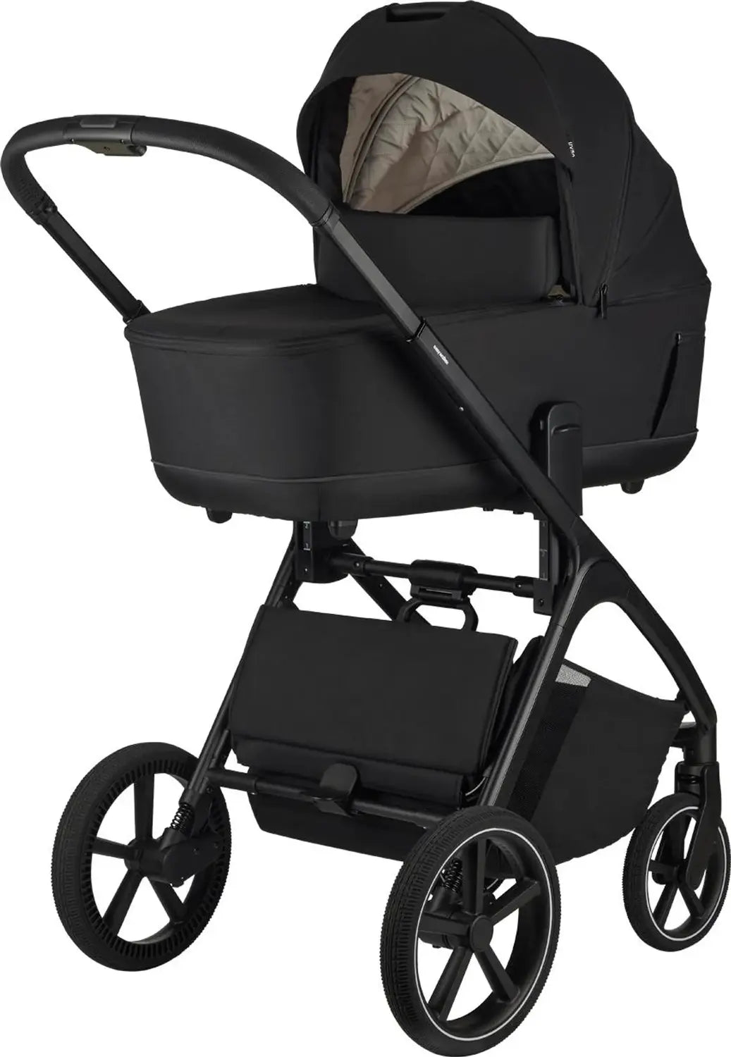 B-Ware Easywalker Kinderwagen Buggy Zoey Pure Black Sitz Babywanne Einkaufskorb