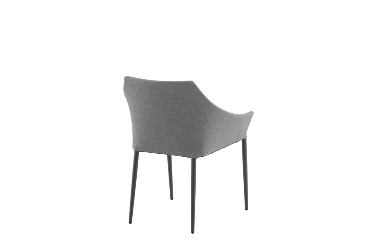 2er Set - Gartenstuhl Sophia aus Aluminium/Polyester