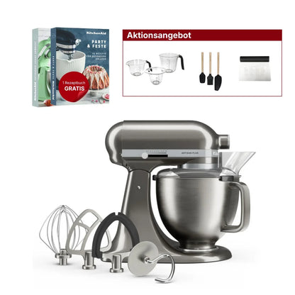 KitchenAid 4,7L 5KSM50PKVE Küchenmaschine - Artisan Plus
