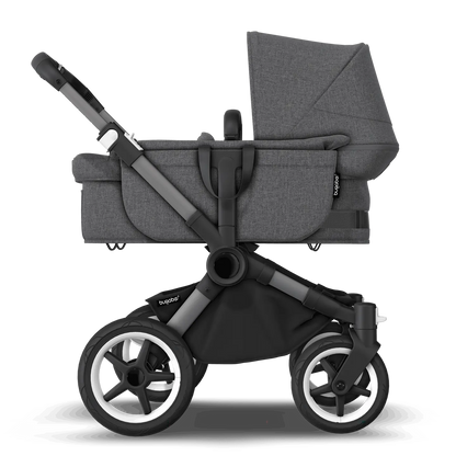 B-Ware Bugaboo Kinderwagen Mono Babywagen Donkey 5 Grey Melange Erweiterbar