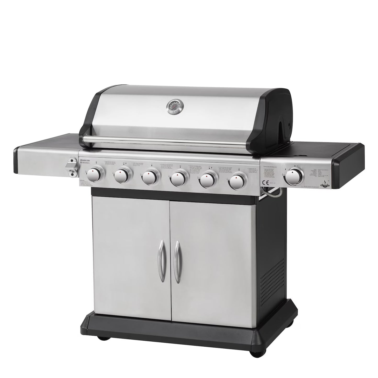 El Fuego Deluxe Stainless Steel Gas Grill