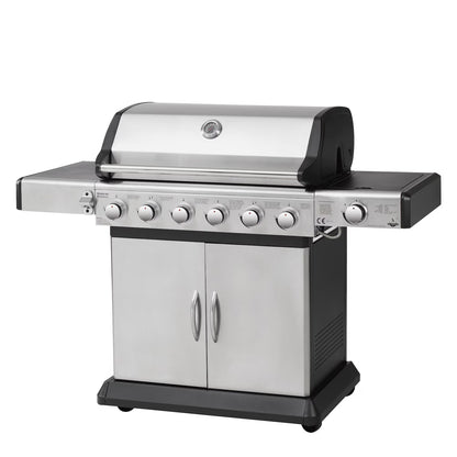 El Fuego Deluxe Stainless Steel Gas Grill