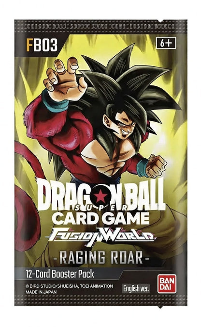 Dragon Ball Fusion World Raging Roar Booster 24er Display (JP)