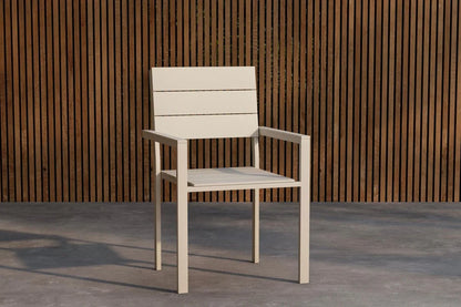 2er Set - Gartenstuhl Leonie aus Aluminium