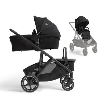B-Ware Joie Kinderwagen Kombi Sportwagen Versiti Synonym Eclipse Schwarz