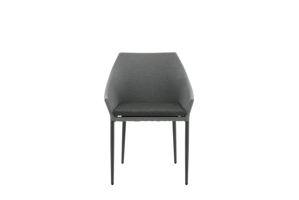 2er Set - Gartenstuhl Sophia aus Aluminium/Polyester