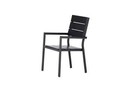 2er Set - Gartenstuhl Leonie aus Aluminium