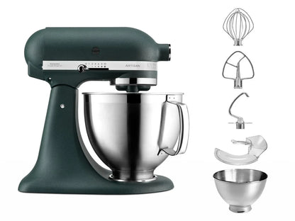 KitchenAid 4,8 L 5KSM185 Artisan Küchenmaschine Cookielover Artisan Fleischwolf+Spritzgebäck+Flexirührer