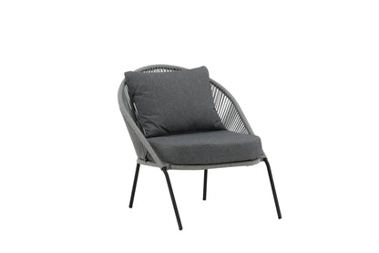 2er Set - Gartenstuhl Vintera aus Metall/Polyester