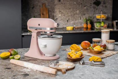 KitchenAid 4,8 L 5KSM175 Artisan Küchenmaschine Meatlover mit Ganzmetall-Fleischwolf und Spritzgebäckvorsatz
