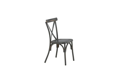2er Set - Gartenstuhl Ellen aus Aluminium