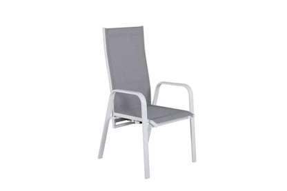 2er Set - Gartenstuhl Bossa aus Textilene/Aluminium
