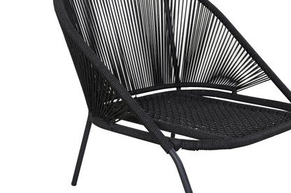 2er Set - Gartenstuhl Vintera aus Metall/Polyester