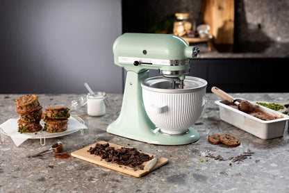 KitchenAid 4,8 L 5KSM175 Artisan Küchenmaschine Meatlover mit Ganzmetall-Fleischwolf und Spritzgebäckvorsatz