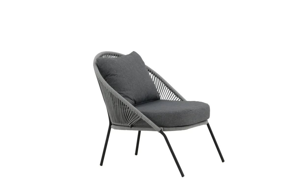 2er Set - Gartenstuhl Vintera aus Metall/Polyester