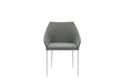 2er Set - Gartenstuhl Sophia aus Aluminium/Polyester