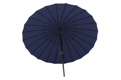 Garten Sonnenschirm Palma – Ø270 cm verfügbar in Weiß, Schwarz, Grau und Blau