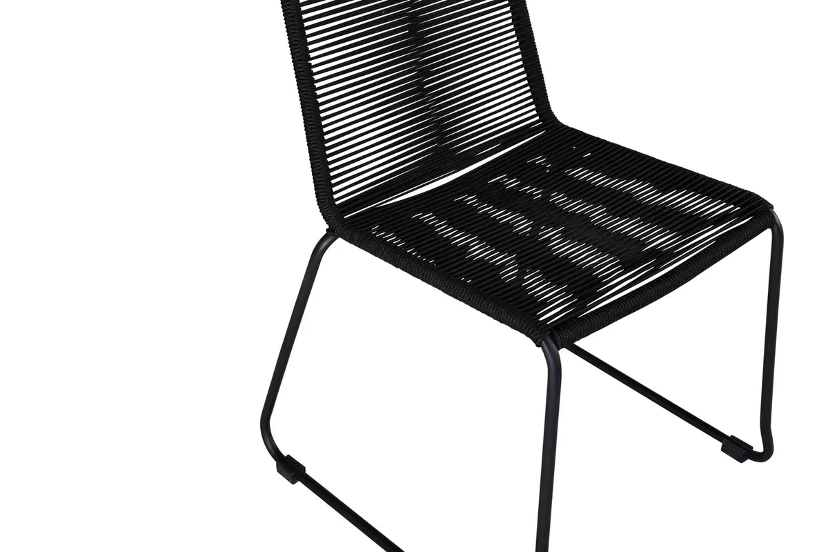2er Set - Gartenstuhl Lina aus Metall/Polyester