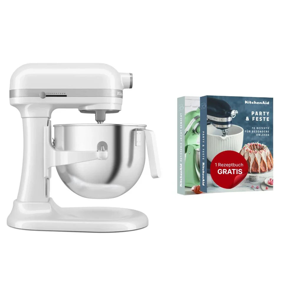 KitchenAid Küchenmaschine mit Schüsselheber 6,6 L Heavy Duty 5KSM70JPX