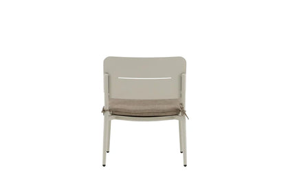 2er Set - Mara Gartenstuhl aus Metall/Polyester