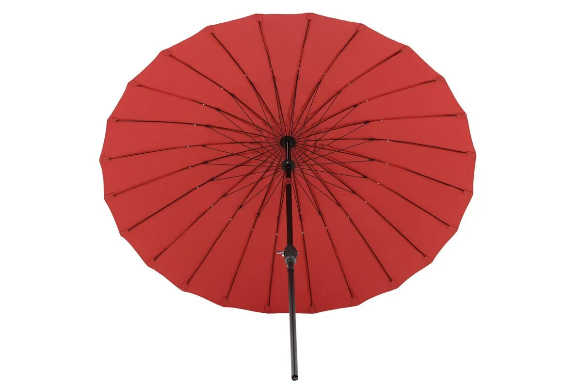 Sonnenschirm Rivierra – Ø270 cm in der Farbe Rot