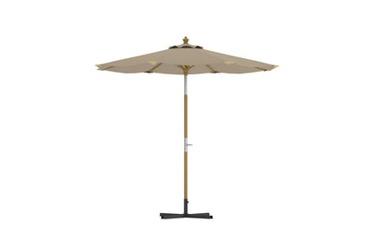 Sonnenschirm Solara – Ø270 cm in der Farbe Beige