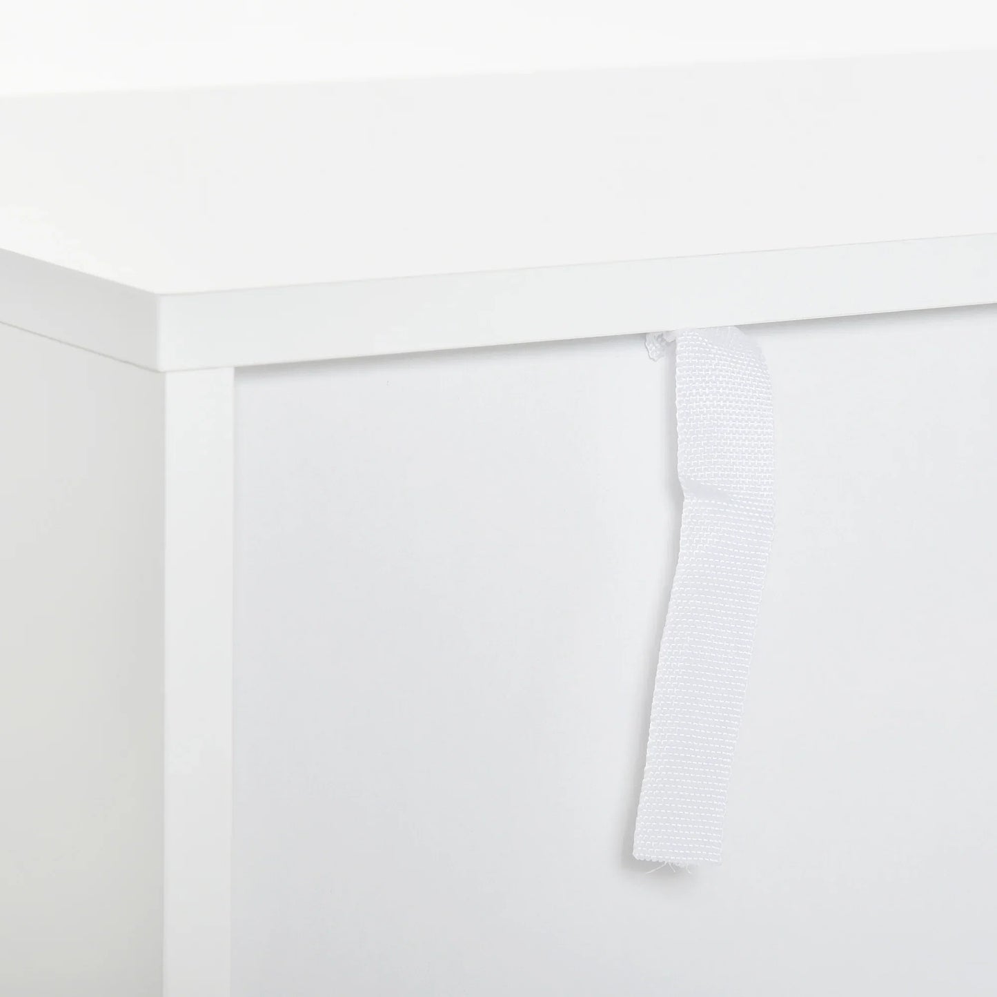 HOMCOM Flur Konsole Tisch Moderner Stil mit Schublade und offenem Regal 80x30x80 cm Weiß und Gold