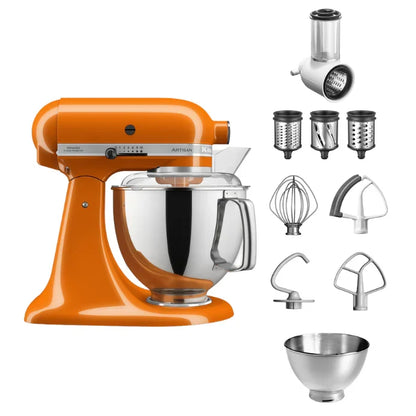 KitchenAid 4,8 L 5KSM175 Artisan Food Processor Beginner Set with Vegetable Slicer