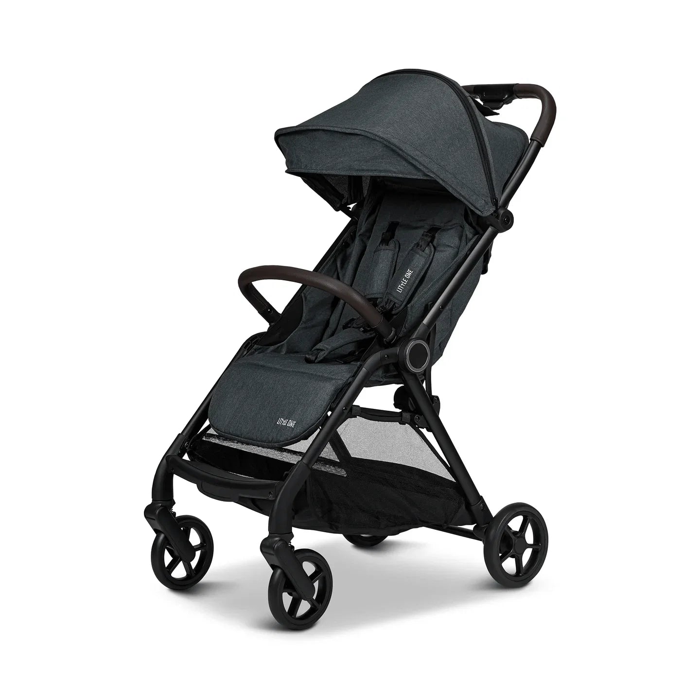 B-Ware Moon Kinderwagen Quickfold Anthrazit Melange Babywagen Reisebuggy Kinderzubehör