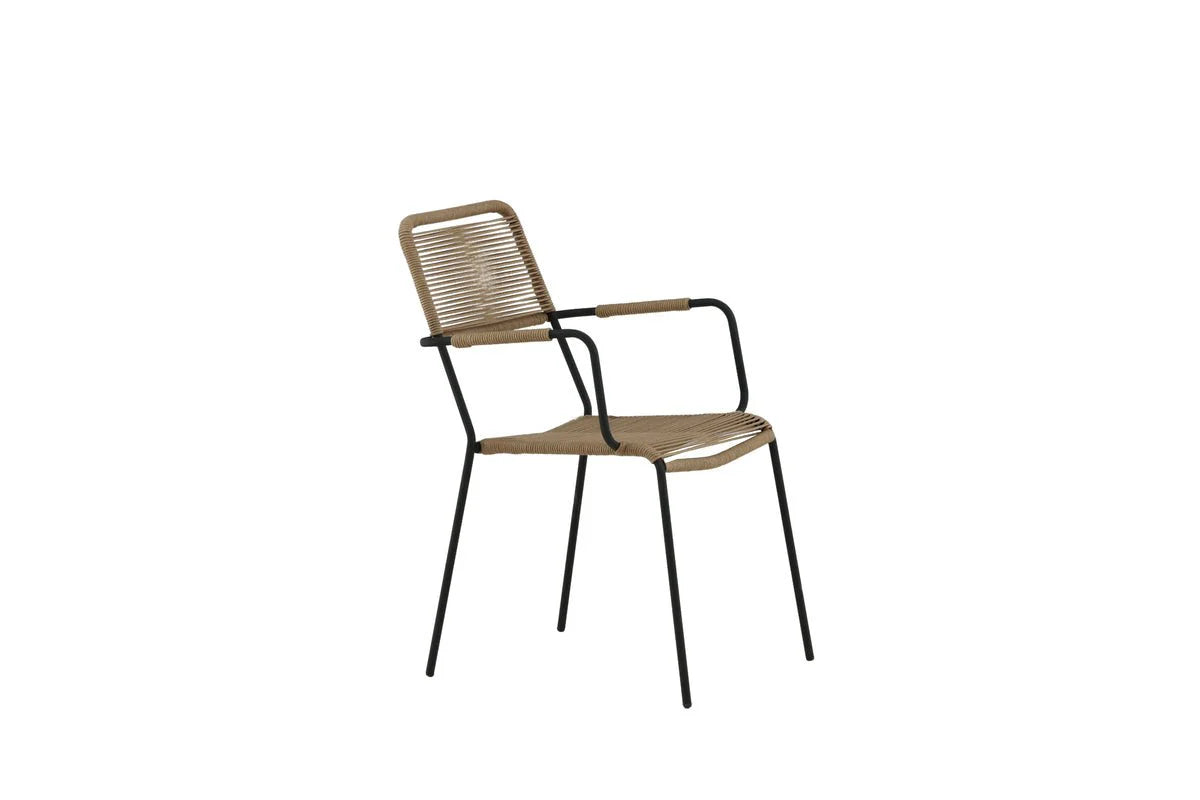 2er Set - Gartenstuhl Marla aus Metall/Polyester