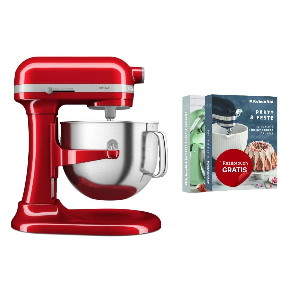KitchenAid Bowl-Lift-Küchenmaschine 6,6 L Artisan 5KSM70SHX